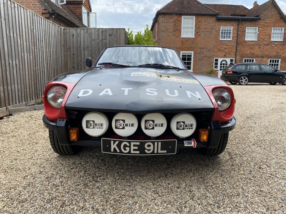 1972 Datsun 240Z Competition car. Photograph