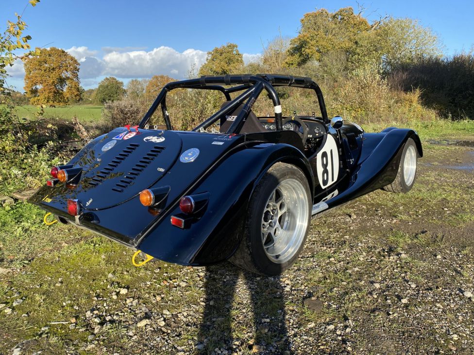 1981 Morgan 4.6 +8 Class 1 race car. Photograph