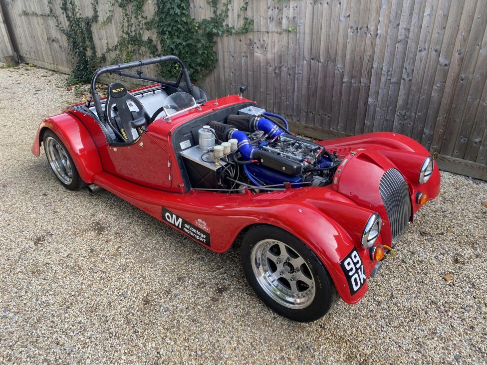 1984 Morgan +8 race car “99OK” Photograph