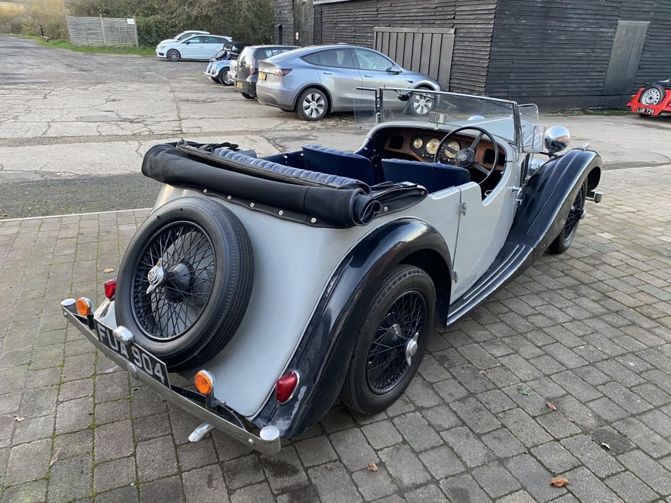 1937 MG VA Four seater tourer Photograph