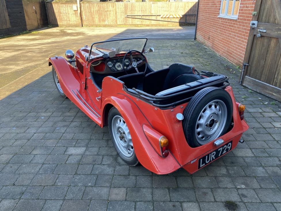 1950 Morgan series 1 4/4 4-seater Flat rad. Photograph