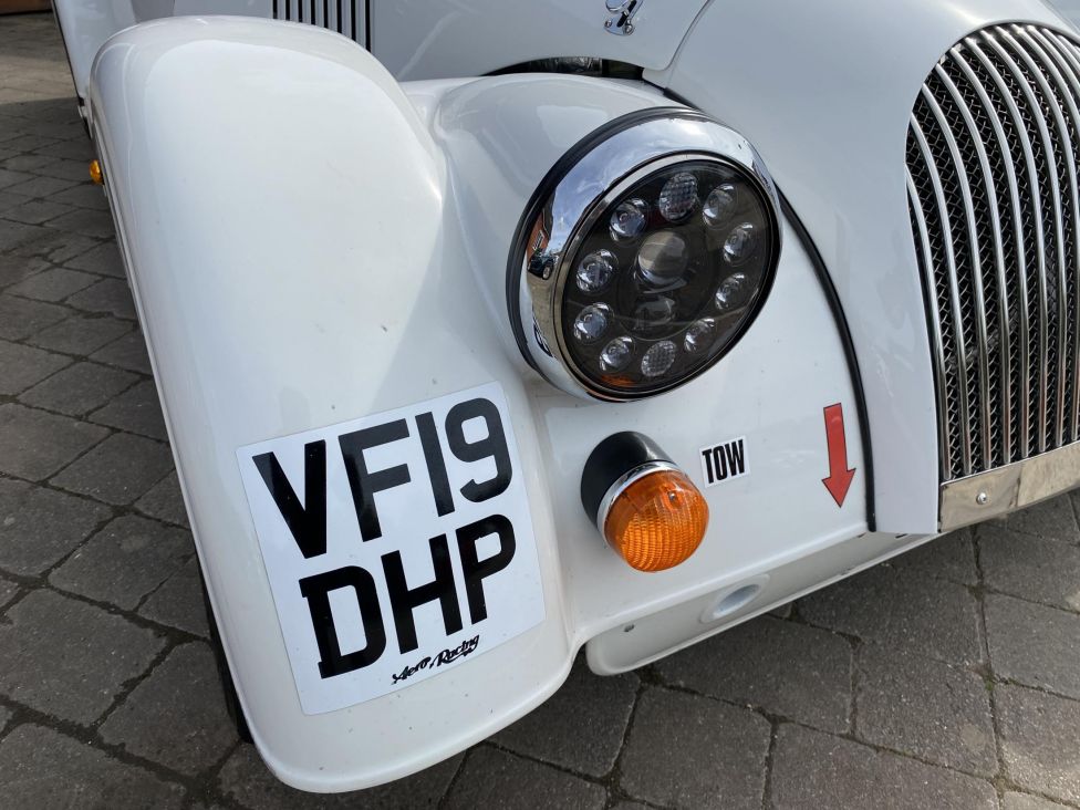 2019 Morgan +4 Clubsport. Photograph