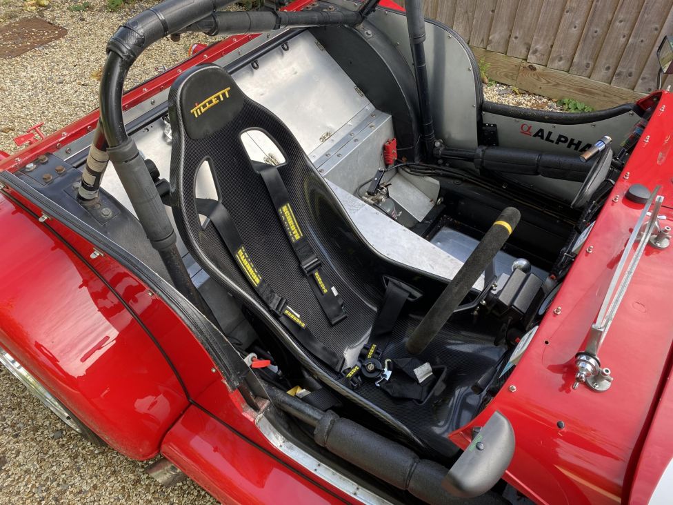 1984 Morgan +8 race car “99OK” Photograph