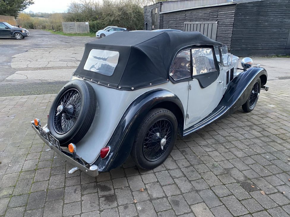 1937 MG VA Four seater tourer Photograph