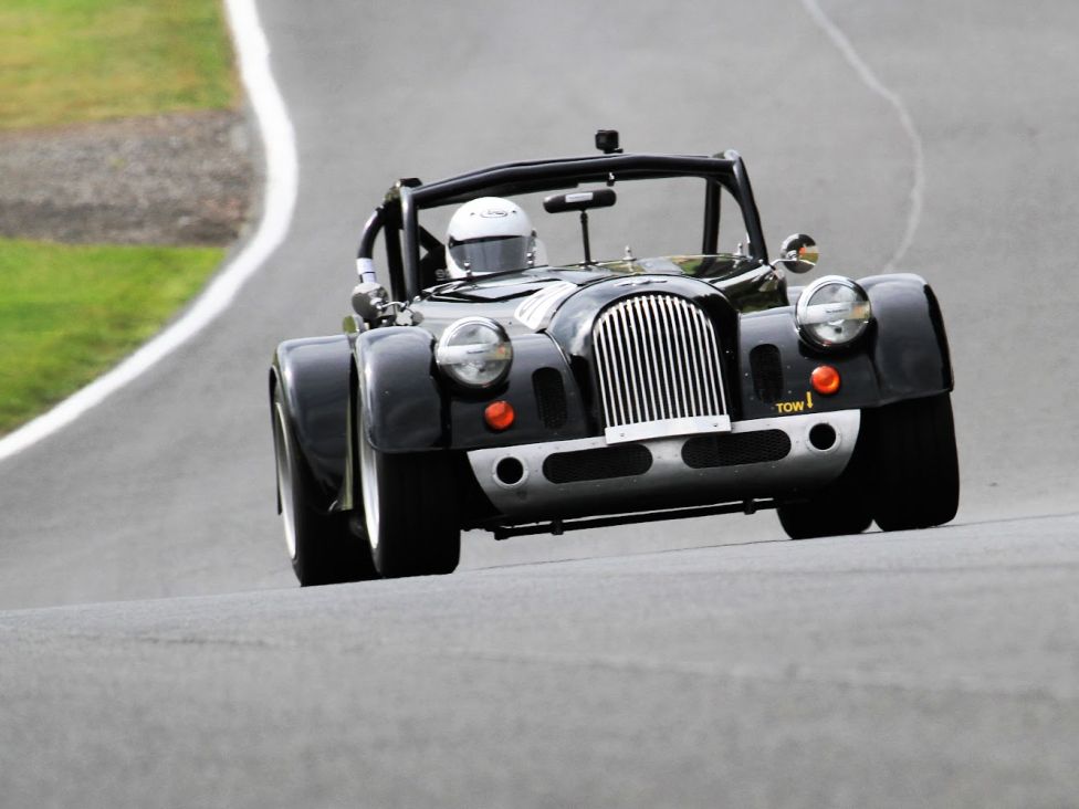 1981 Morgan 4.6 +8 Class 1 race car. Photograph