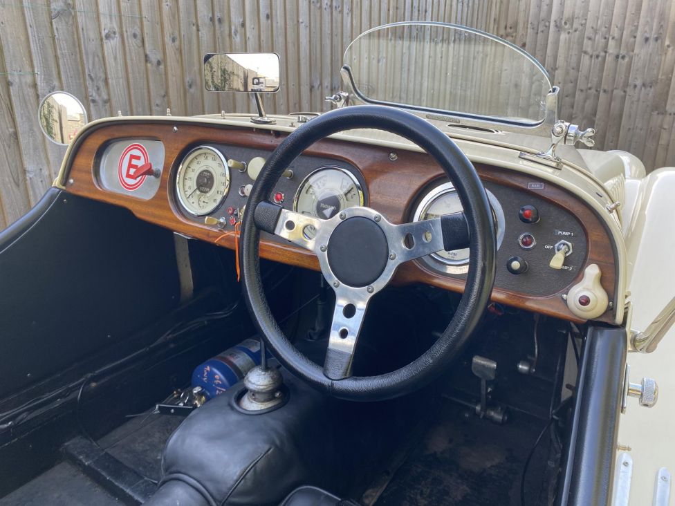 1954 Morgan +4 THY 60 “Tiny” FIA race / rally car Photograph