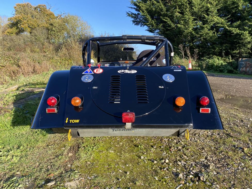 1981 Morgan 4.6 +8 Class 1 race car. Photograph