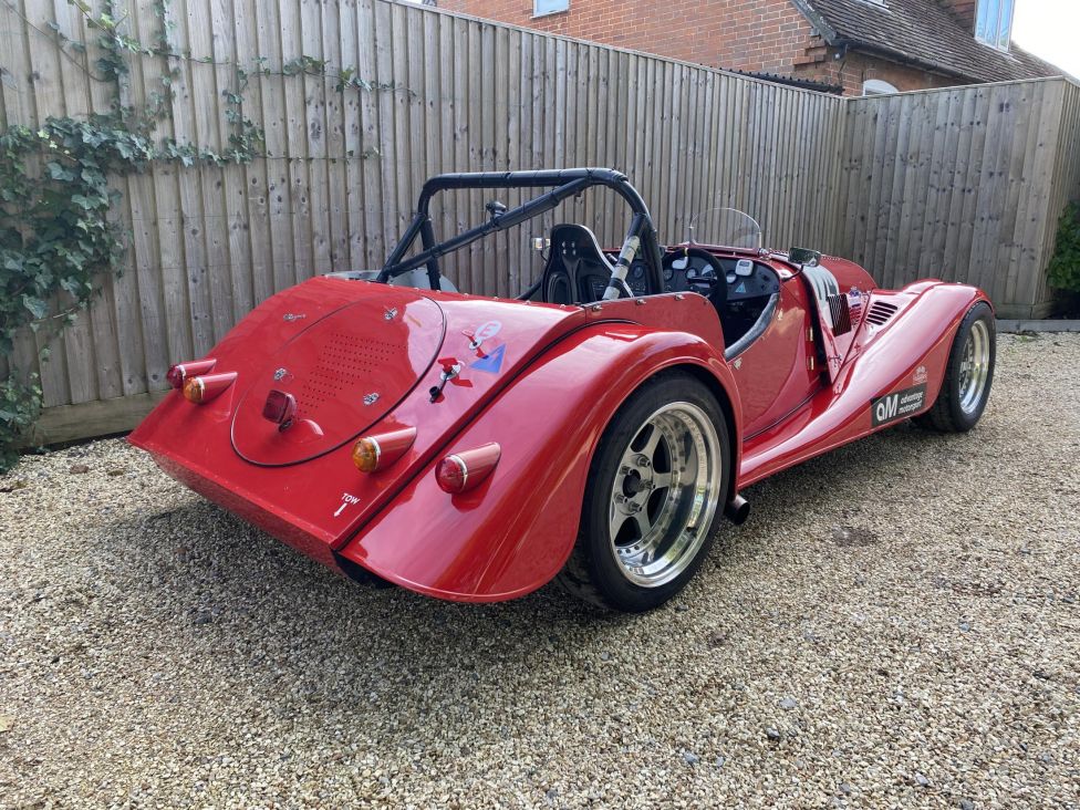 1984 Morgan +8 race car “99OK” Photograph