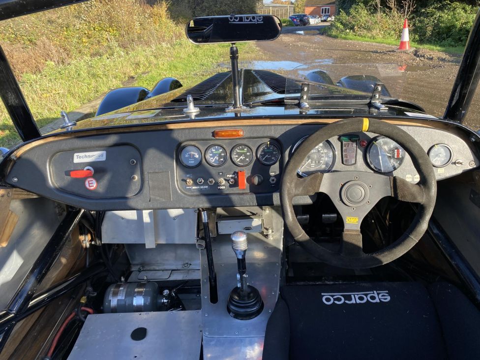 1981 Morgan 4.6 +8 Class 1 race car. Photograph