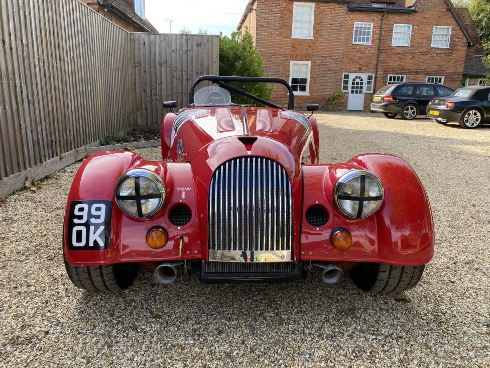 1984 Morgan +8 race car “99OK” Photograph