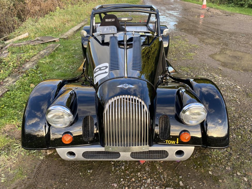 1981 Morgan 4.6 +8 Class 1 race car. Photograph