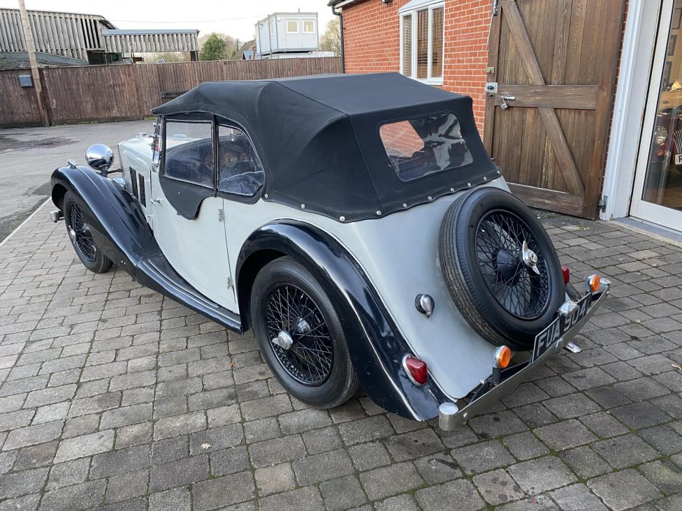 1937 MG VA Four seater tourer Photograph