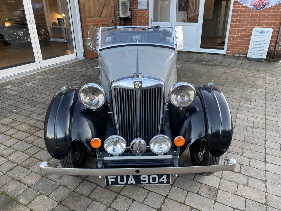 1937 MG VA Four seater tourer Photograph