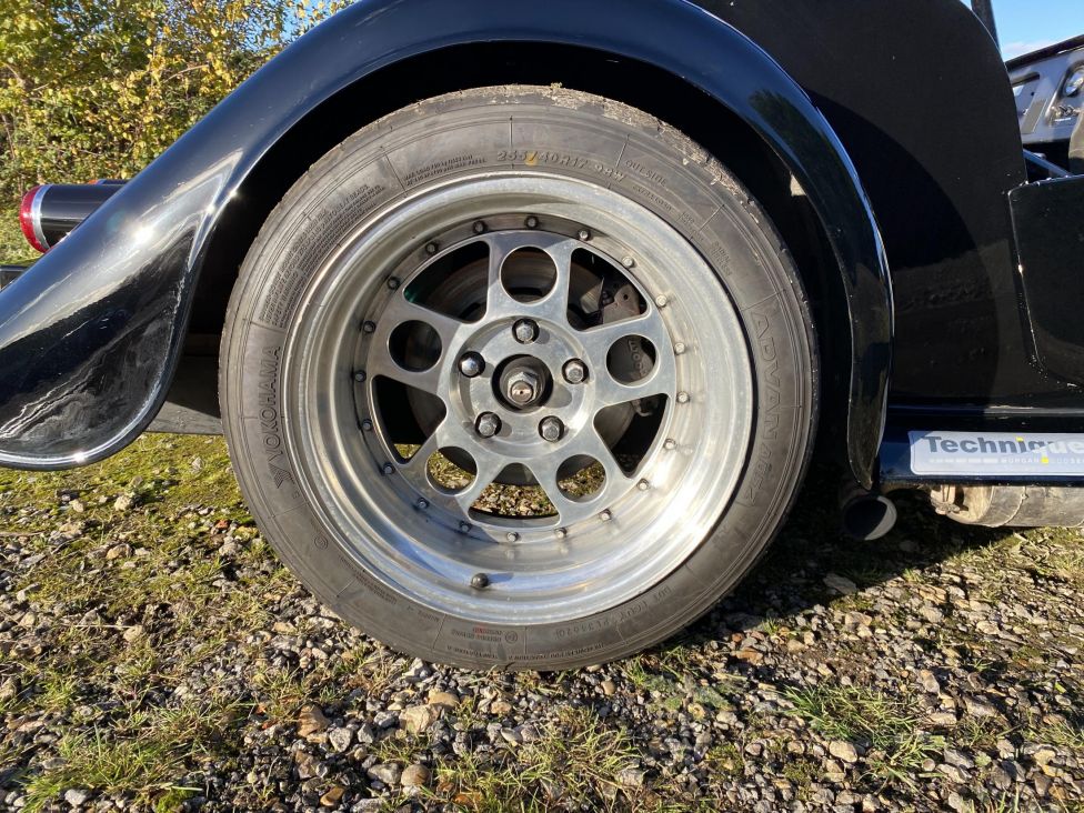 1981 Morgan 4.6 +8 Class 1 race car. Photograph