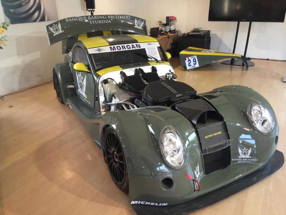 2008 Unique Morgan Aero 8 GT3 prototype project. Photograph