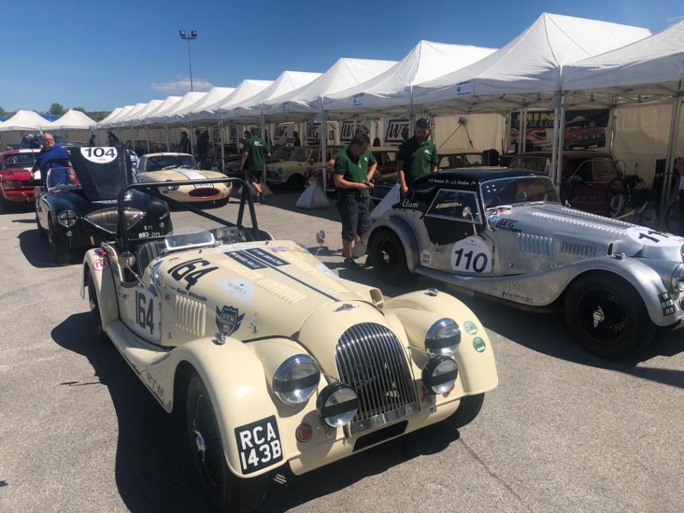 1964 Morgan 4/4 competition 1500 Ford FIA race car ‘Pearl’ Photograph