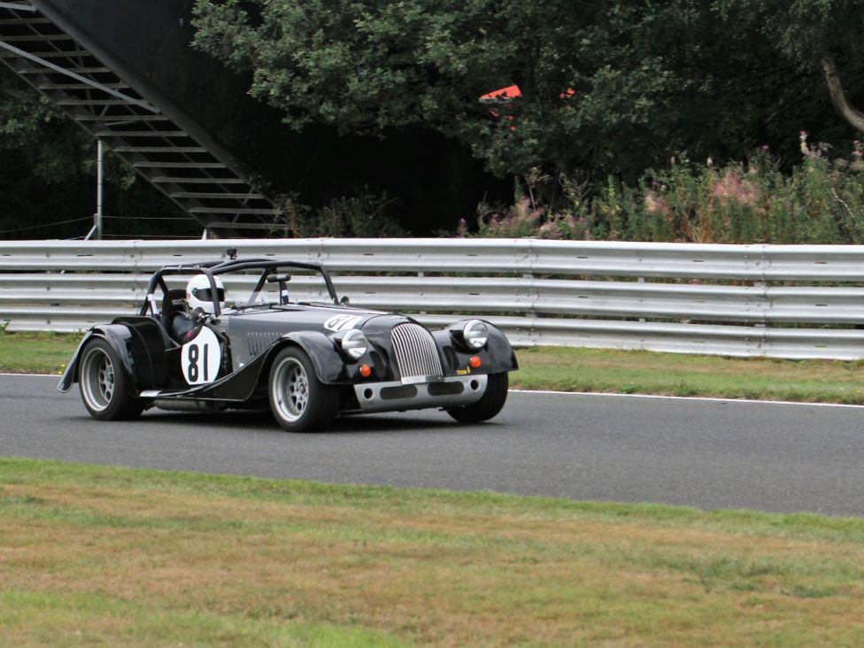 1981 Morgan 4.6 +8 Class 1 race car. Photograph