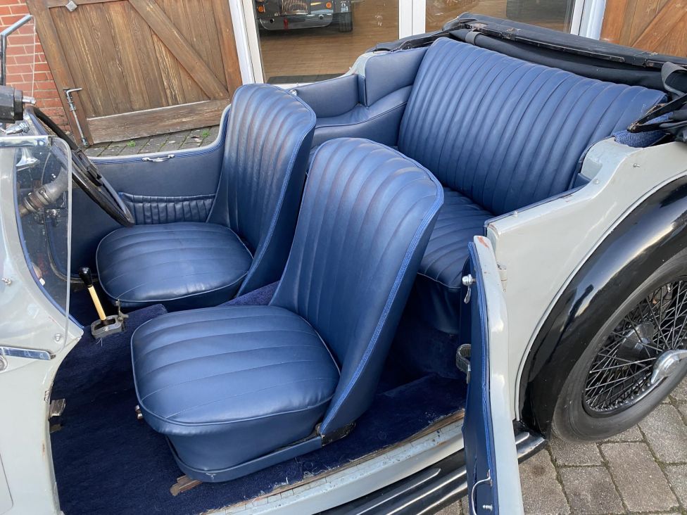 1937 MG VA Four seater tourer Photograph