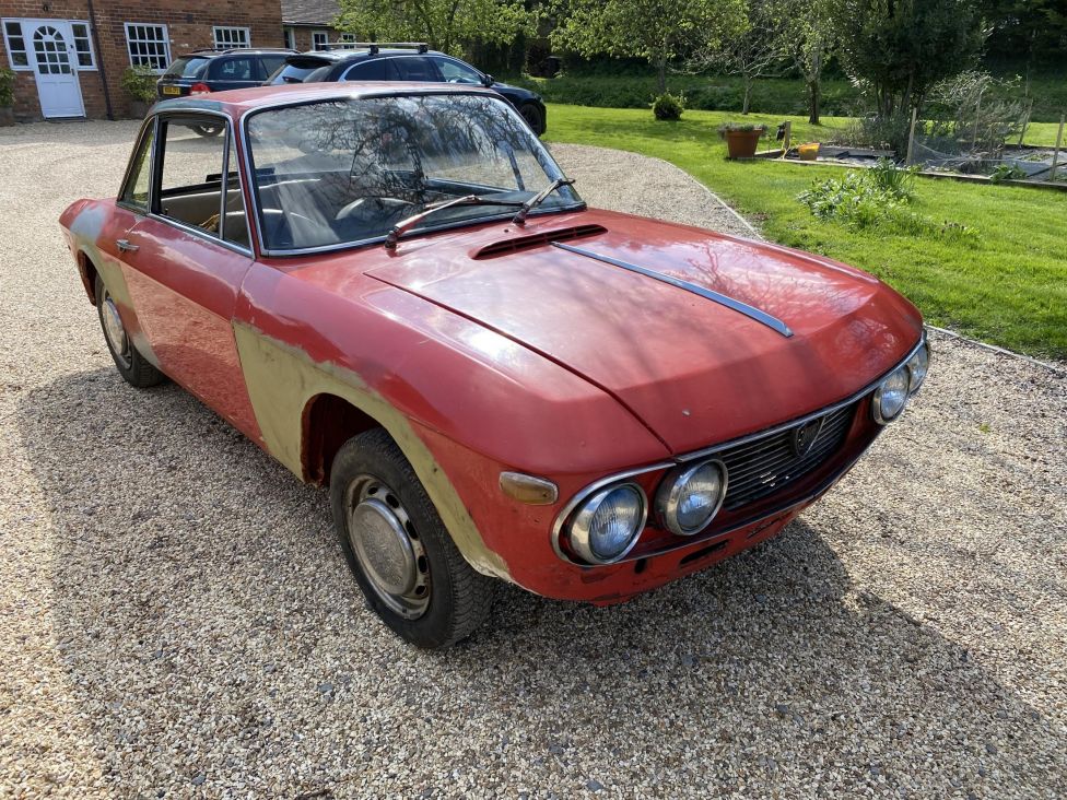 1968 Lancia Fulvia S1 restoration project Photograph