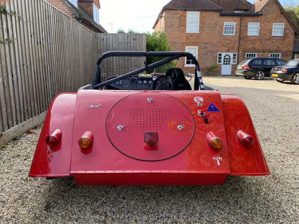 1984 Morgan +8 race car “99OK” Photograph