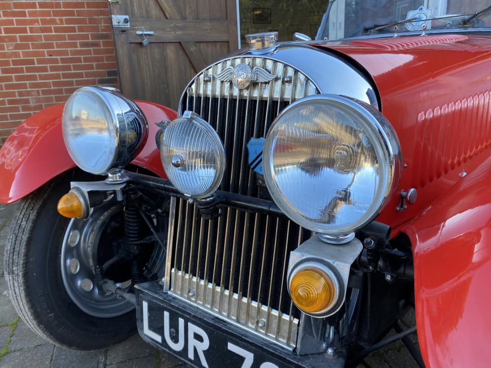 1950 Morgan series 1 4/4 4-seater Flat rad. Photograph