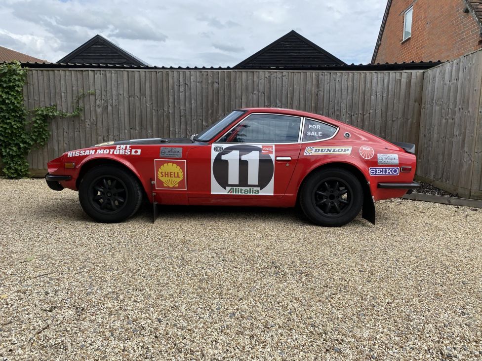 1972 Datsun 240Z Competition car. Photograph