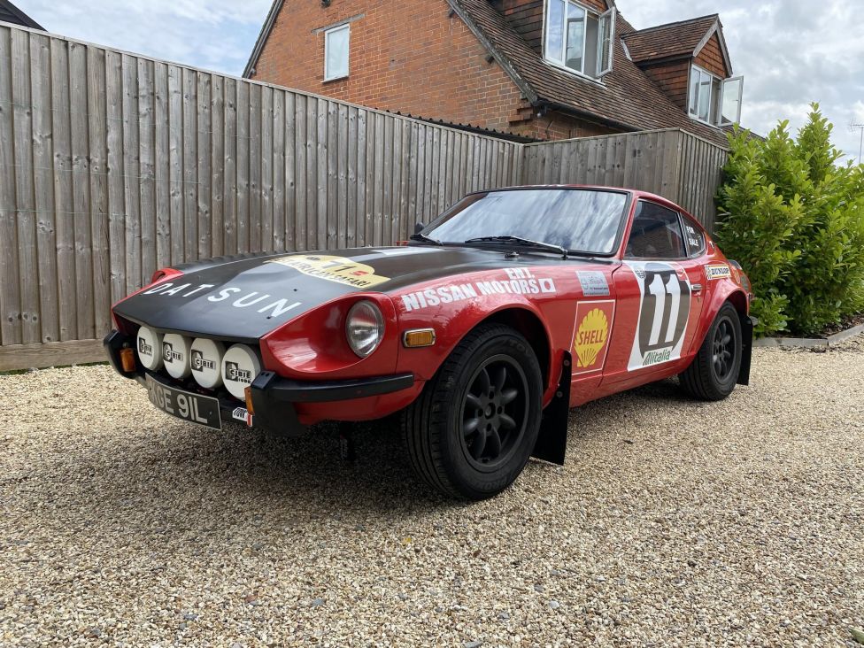 1972 Datsun 240Z Competition car. Photograph