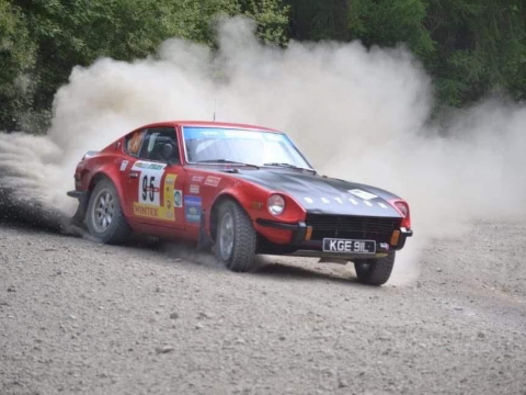 1972 Datsun 240Z Competition car.