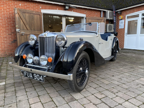 1937 MG VA Four seater tourer